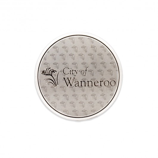 Custom Branded Pewter Coasters
